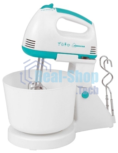 Миксер Homestar HS-2006, 150Вт, 7 скоростей, чаша 1л (в уп. 6 шт)