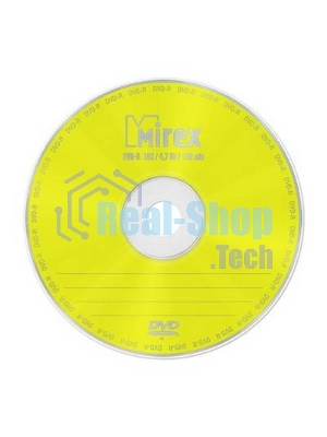 Диск DVD-R Mirex 4.7 Gb, 16x, Slim Case (1), (1/200)