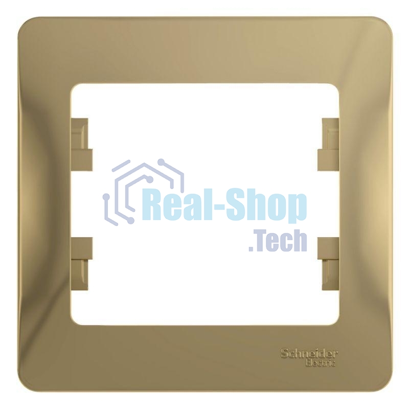 Рамка 1-м Glossa титан SchE GSL000401