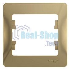 Рамка 1-м Glossa титан SchE GSL000401