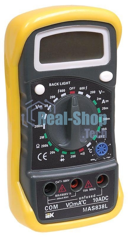 Мультиметр IEK Master MAS838Lцифровой