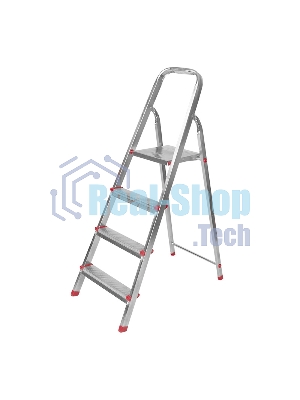 Стремянка металлическая Rexant 4 ступеньки, усиленный профиль