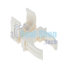 Крепеж-клипса для монтажного пистолета Rexant Ø 25 мм, белая (50 шт/уп)