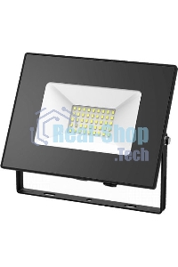 Прожектор светодиодный Gauss Elementary 70Вт 4370лм IP65 6500К черный ПРОМО