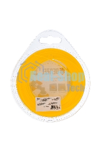 Леска для триммера Denzel квадрат 1,6 мм х 15 м, блистер FLEX CORD