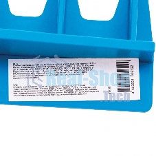 Грабли пластиковые, 430 мм, 13 прямых зубьев, усиленные, без черенка, LUXE Palisad