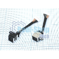 Разъем для ноутбука Dell Inspiron 17R 5720 7720 N7720 c кабелем