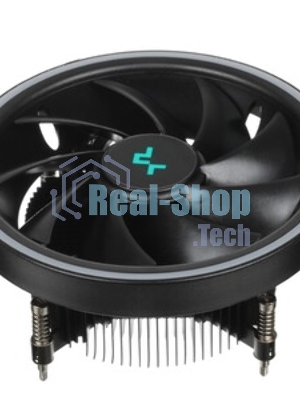 Кулер для процессора DEEPCOOL UL551 черный,(только сокет 1700), 136 мм, алюминий, 1800 об/мин, 26.8 дБ, 4 pin, 95 Вт, 71 мм