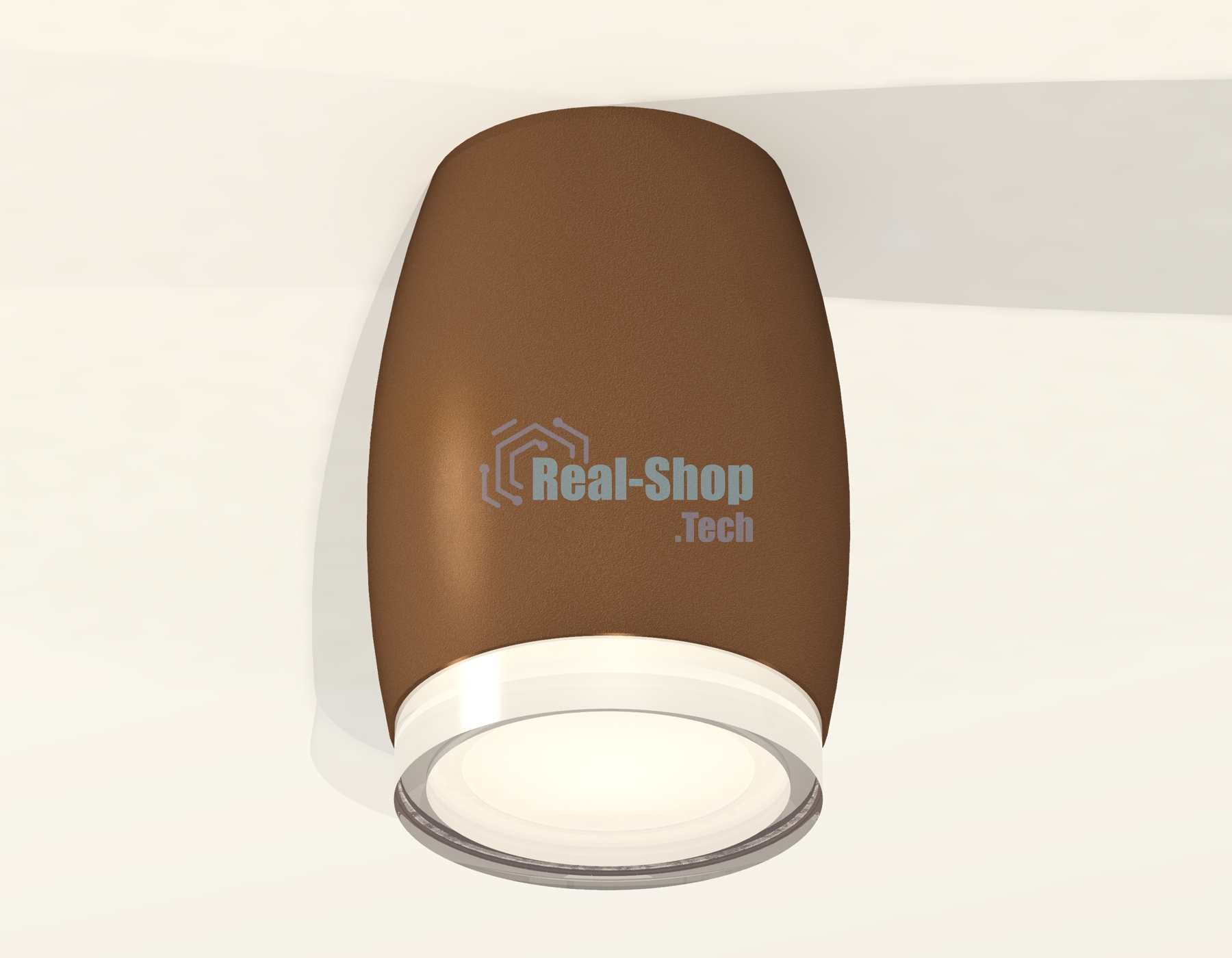 Светильник Ambrella Light XS1124021 SCF/FR/CL кофе песок/белый матовый/прозрачный MR16 GU5.3 (C1124, N7160)