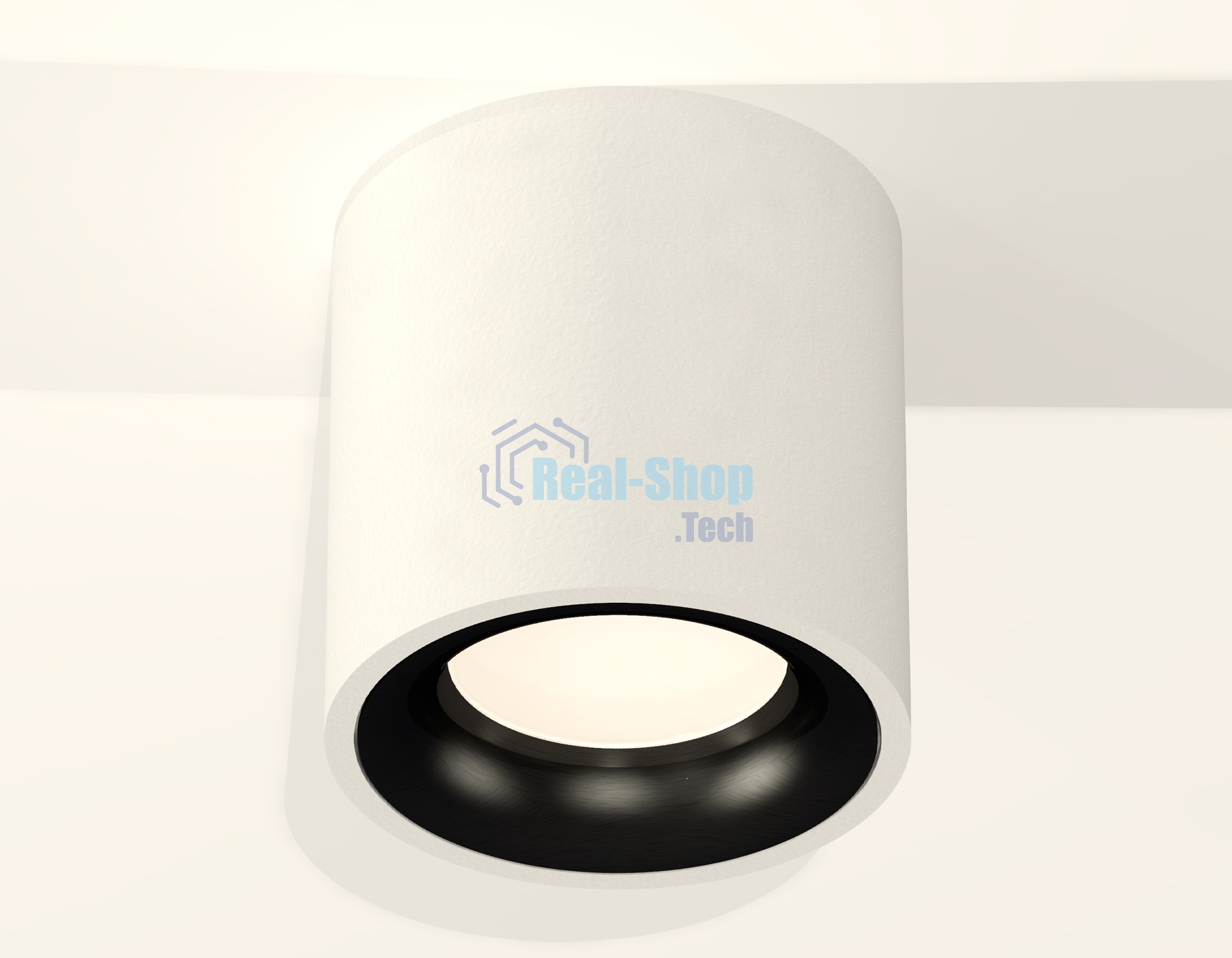 Светильник Ambrella Light XS7531021 SWH/PBK белый песок/черный полированный MR16 GU5.3 (C7531, N7011)