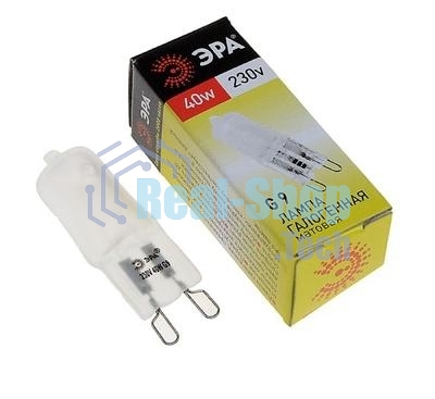 Лампа галогенная ЭРА G9-JCD-40-230V-Fr(100/1000/35000)