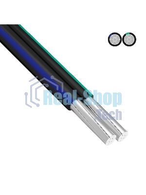 Провод самонесущий СИП-4 2x16,0 мм² 100 м ГОСТ