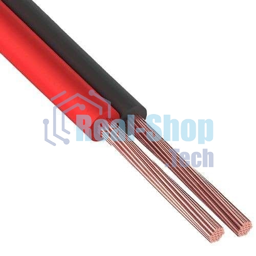 Провод ШВПМ 2х0.35 бухта К/Ч (м) PROconnect 01-6102-6