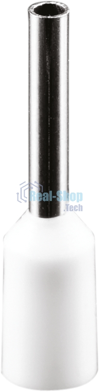 Наконечник-гильза изол. Navigator (НШвИ) 0.75-8 NET-Е7508 белый (уп.100шт)