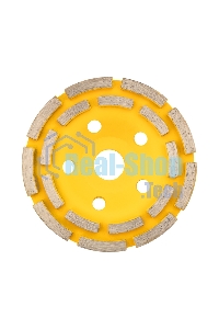 Чашка алмазная шлифовальная Kranz 2-ряд 125х22.2 мм