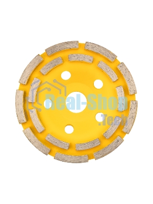 Чашка алмазная шлифовальная Kranz 2-ряд 125х22.2 мм