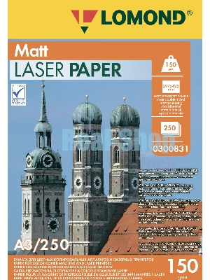 Бумага Lomond Ultra DS Matt CLC 0300831 A3/150г/м2/250л./белый матовое/матовое для лазерной печати