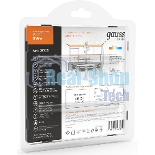 Лента светодиодная Basic Gauss 12V 8W/m 900lm/m 3000K IP20 LED 3m 1/100