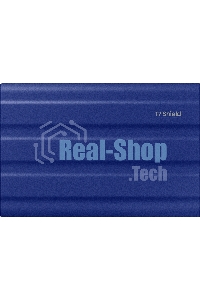 Внешний SSD Samsung T7 Shield, 1TB, USB 3.2 Gen 2 Type-C, R/W 1050/1000, синий