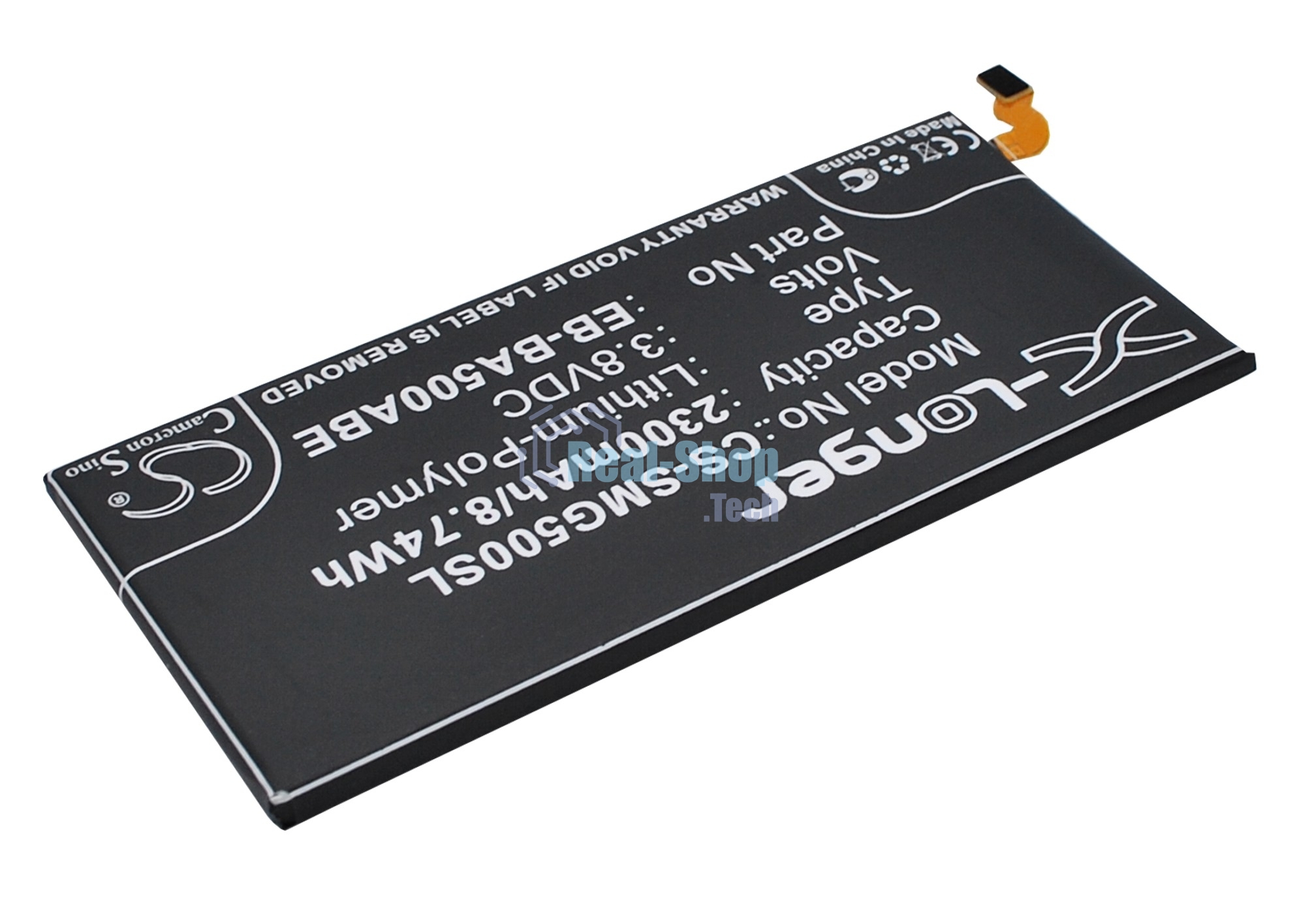 Аккумулятор CameronSinoCS-SMG500SL EB-BA500ABE для Samsung Galaxy A5 SM-A500F 3.8V / 2300mAh / 8.74Wh