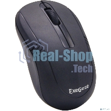 Мышь беспроводная ExeGate Professional Standard SR-9021 черный, 1200 dpi, радиоканал, USB, кнопки - 3