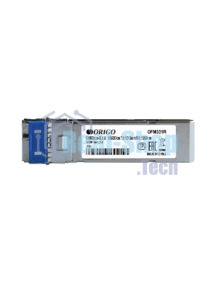 Трансивер ORIGO WDM SFP-трансивер, 1000Base-BX-U (Simplex LC), Tx:1310 нм, Rx:1550 нм, для одномодового кабеля, до 20 км