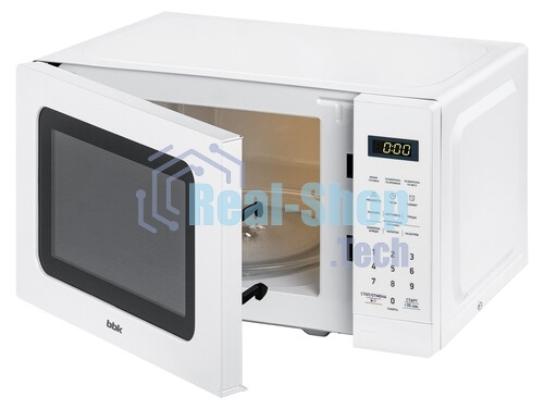 Микроволновая печь BBK 20MWS-767S/W белый, 20 л, 700 Вт, переключатели - сенсор