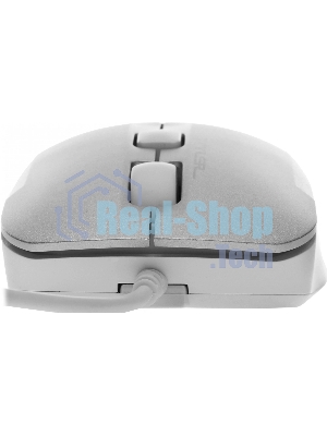 Мышь проводная A4Tech Fstyler FM26 серебристый, 1600 dpi, USB Type-A, кнопки - 4