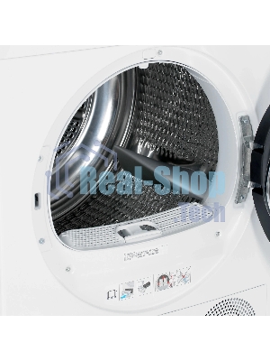 Сушильная машина Bosch WQG1420AME белый, 9 кг, сушка - конденсационная, программ - 15, 59.8 x 84.2 x 64.8 см