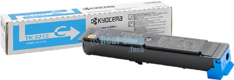 Картридж лазерный Kyocera TK-5215C (1T02R6CNL0) голубой для TASKalfa 406ci 15000 стр.