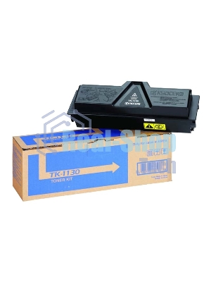 Картридж лазерный Kyocera TK-1130 (1T02MJ0NL0/1T02MJ0NLC) черный для FS-1030MFP/DP/1130MFP, M2030dn/PN/M2530dn 3000 стр.