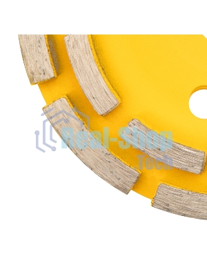 Чашка алмазная шлифовальная Kranz 2-ряд 125х22.2 мм