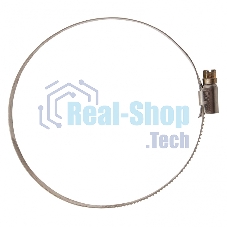 Хомуты Сибртех нержав, сталь, стандартное болтовое крепление 90-110 мм 25 шт/уп, ширина 9 мм