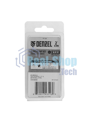 Набор бит Denzel SL9/32