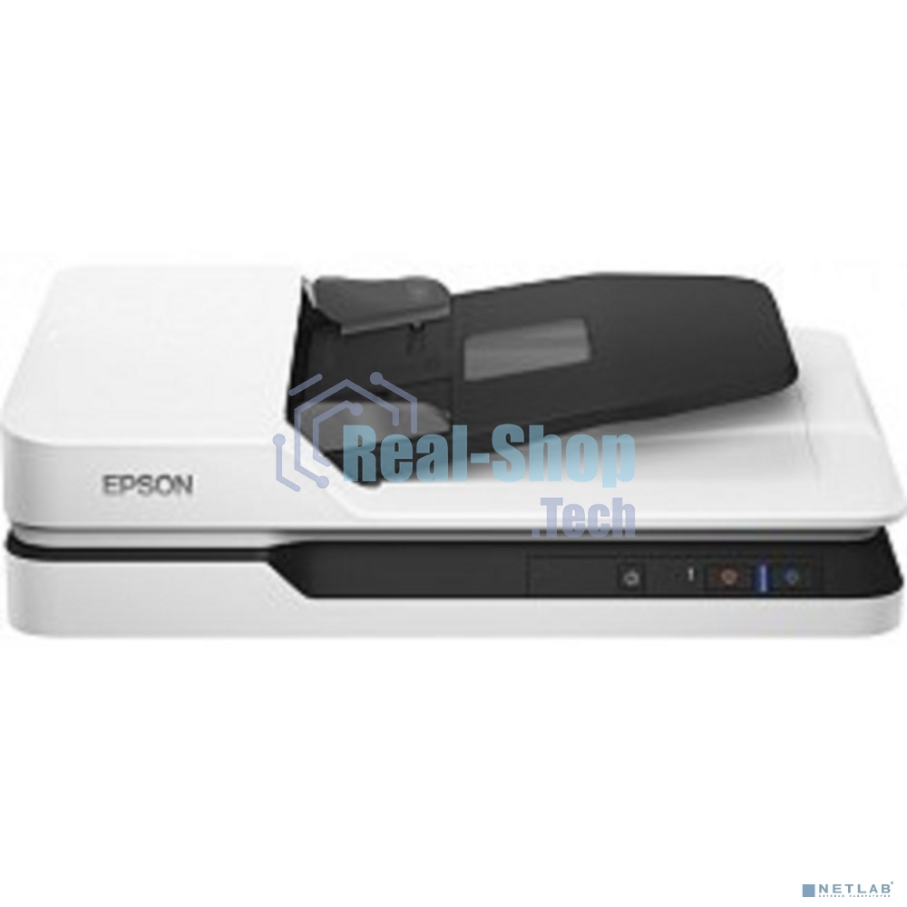 Сканер Epson WorkForce DS-1630 (B11B239401) планшетный, A4, CIS, 600x600 dpi, двусторонный автоподатчик, USB 3.0