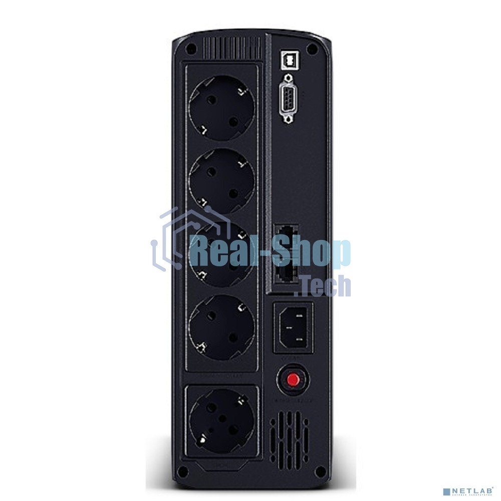 Источник бесперебойного питания UPS CyberPower VP1600ELCD Line-Interactive 1600VA/960W USB/RS-232/RJ11/45 (4 + 1 EURO)