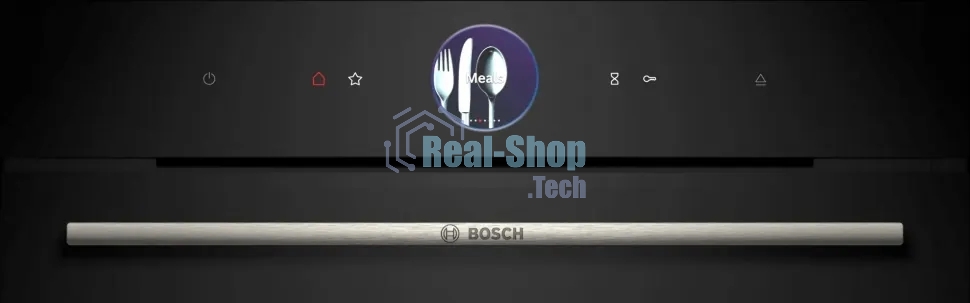 Духовой шкаф Bosch HSG7361B1 Home Connect!! Serie 8, черный, 21 режим + комбинированные режимы, функция приготовление на пару 100%, 4-слойное остекление, 3 цветных текстовых TFT-дисплея 2,5