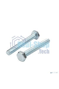 Болт шестигранный Kranz DIN 933, 10х80, пакет (2шт.)