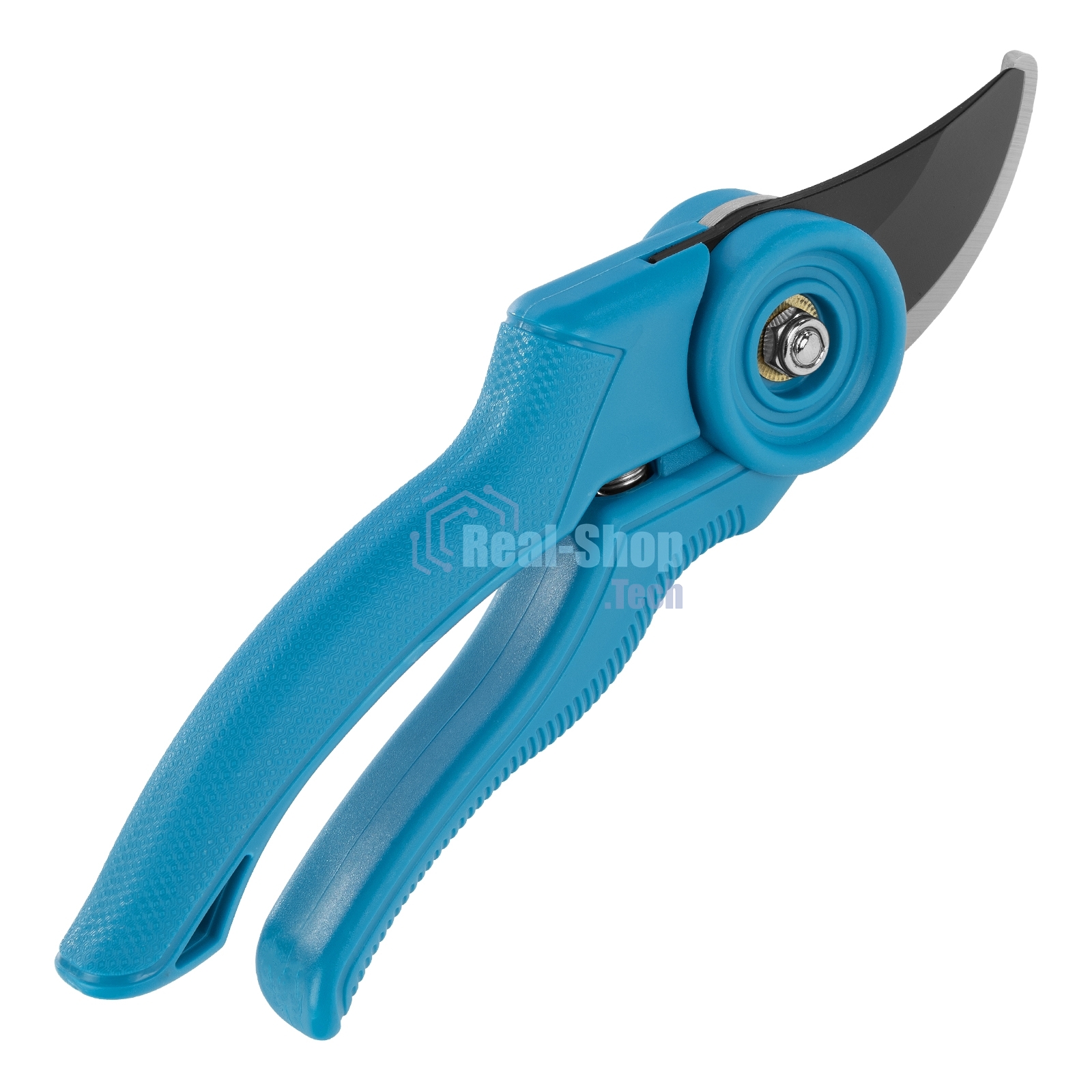 Секатор прямого реза Palisad LUXE 210 мм, регулировка захвата, пластиковые рукоятки