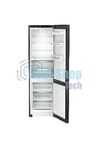 Холодильник Liebherr CBNbdc 573i-22 001 черный двухкамерный 255/94л морозилка снизу, No Frost