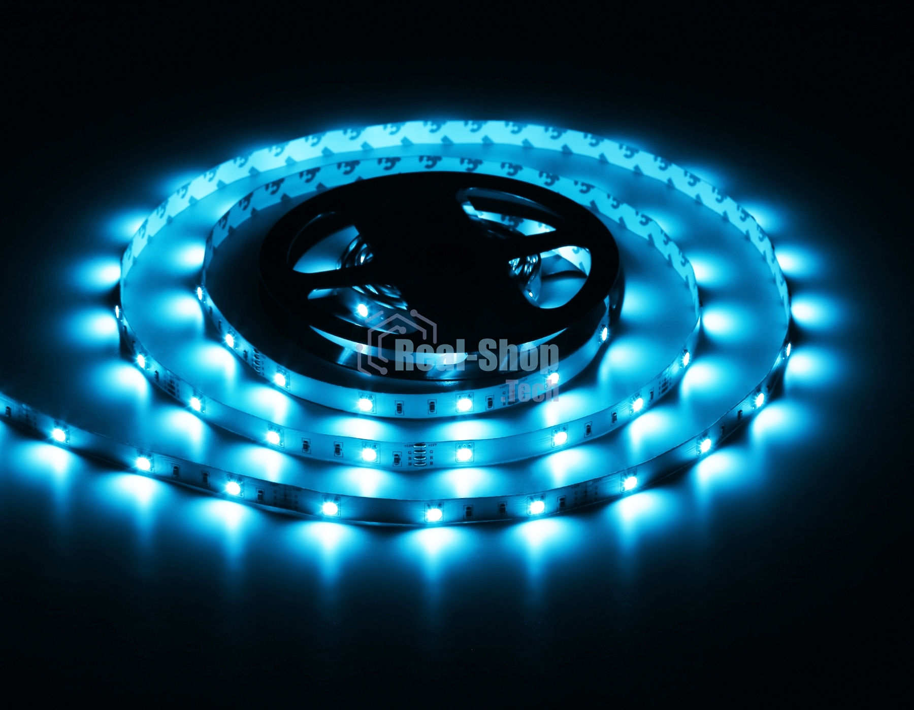 Светодиодная лента Ambrella light GS2201 5050 30Led/ 7.2W m/ 12V IP20 RGB /5000*10*1.87mm (4 конт.)