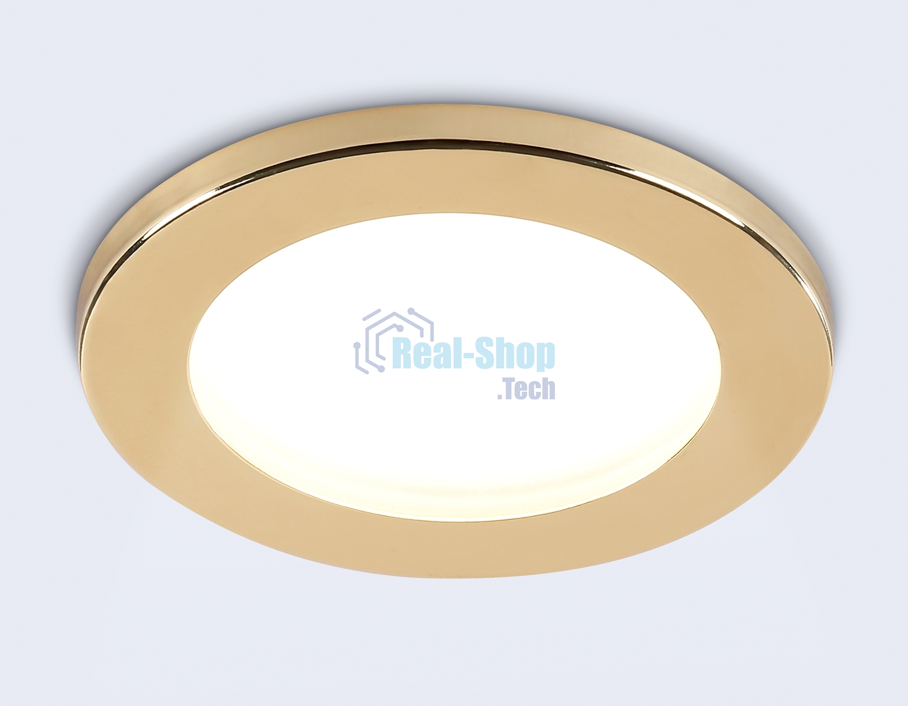 Светильник Ambrella light TN6634 GD золото IP44 GX53 D100*60