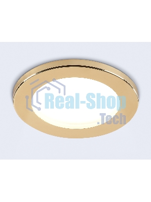 Светильник Ambrella light TN6634 GD золото IP44 GX53 D100*60