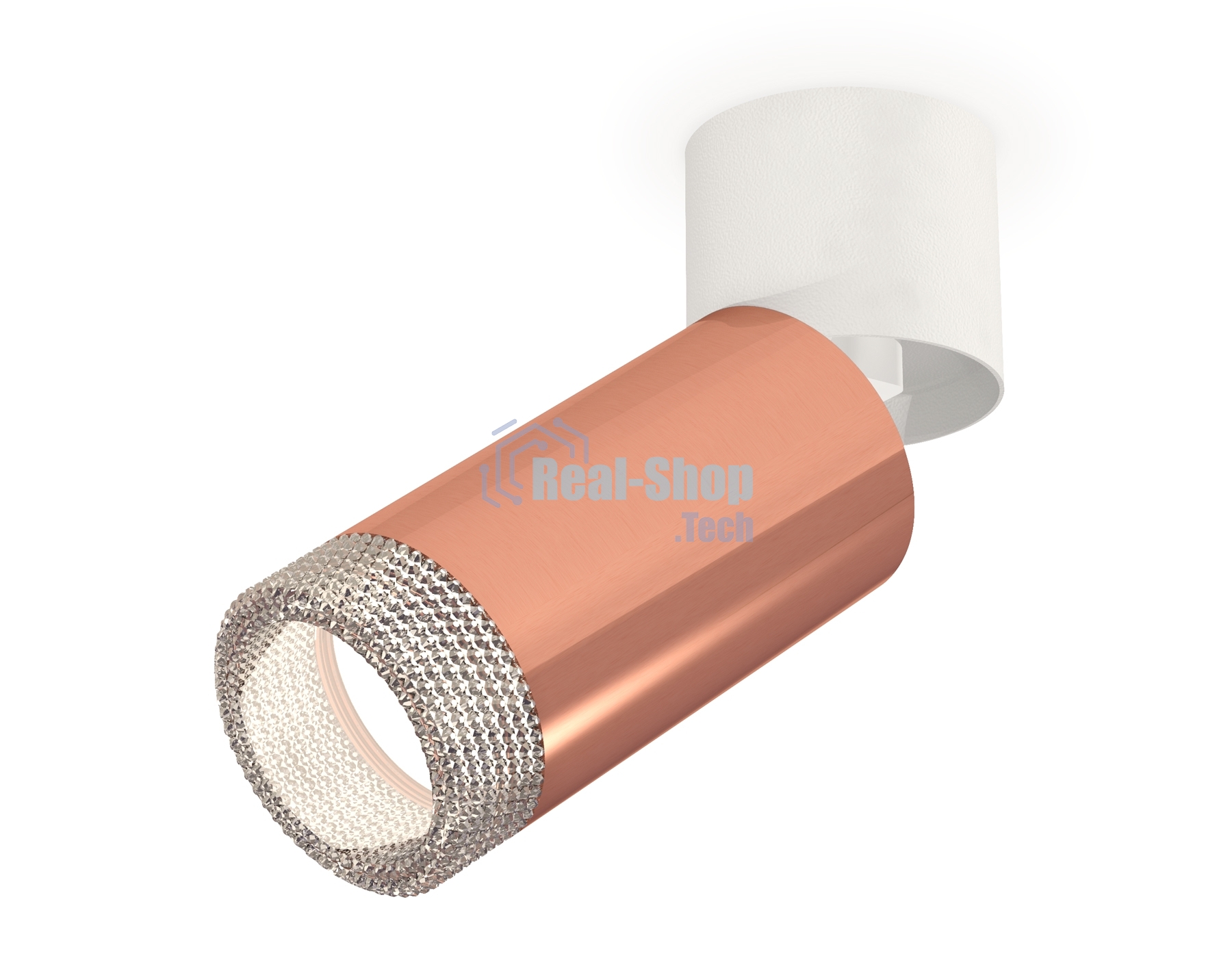 Светильник Ambrella Light XM6326031 PPG/WH/CL золото розовое полированное/белый/прозрачный (A2220, C6326, N6150)