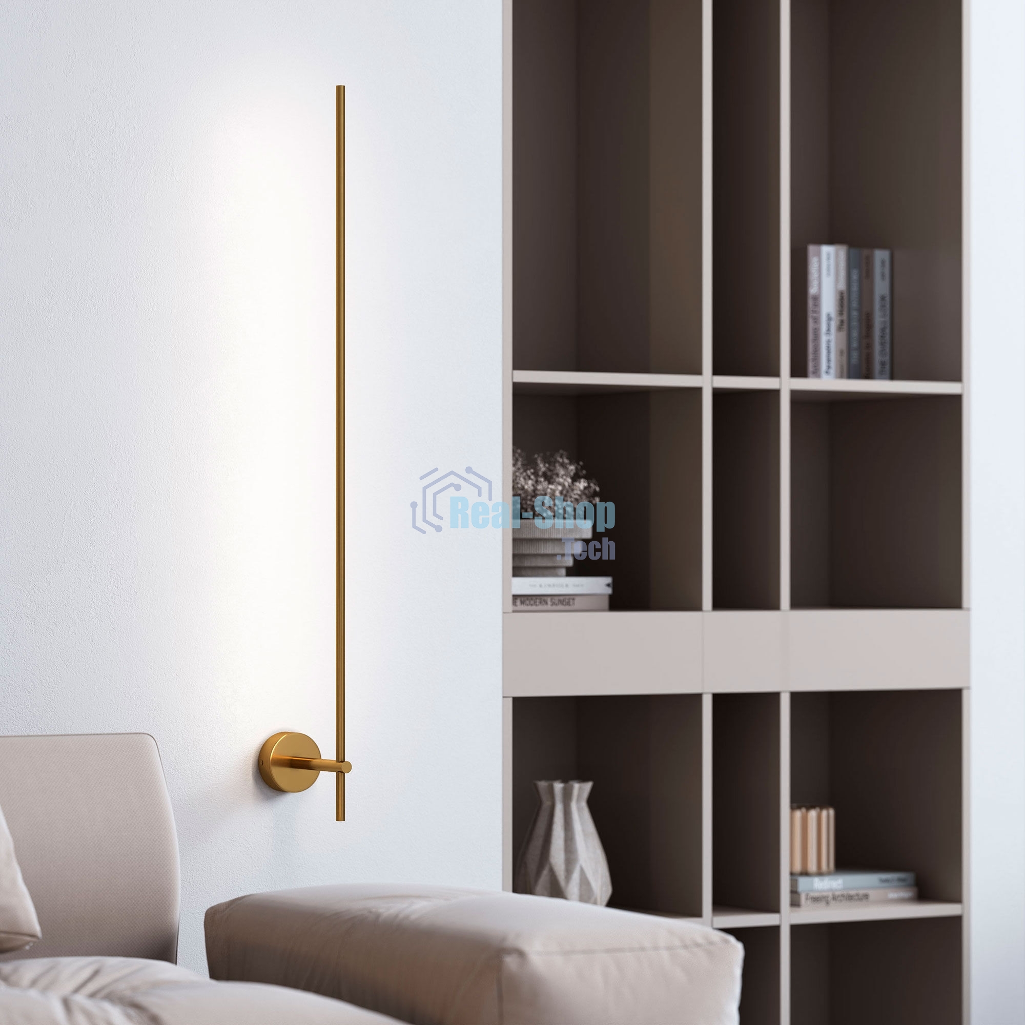 40132/LED / Светильник настенный светодиодный  Fine LED латунь 4000K
