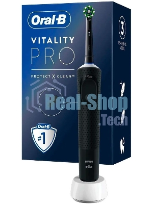 Электрическая зубная щетка Oral-B Vitality Pro черный