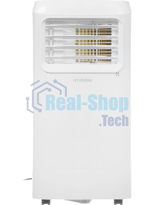 Кондиционер мобильный Hyundai HPAC-09-2 9000 BTU, 25 м², 64 дБ, охлаждение, осушение, белый