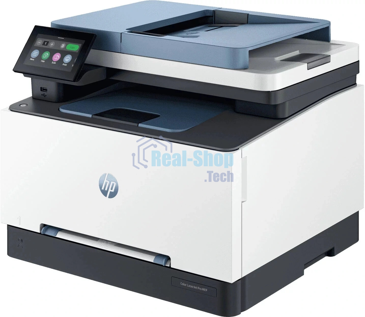МФУ лазерное HP Color LaserJet Pro MFP 3303fdw (499M8A), A4, цветной, печ. до 25 стр/мин., скан. до 19 стр./мин., 600x600 dpi, Ethernet, USB, Wi-Fi