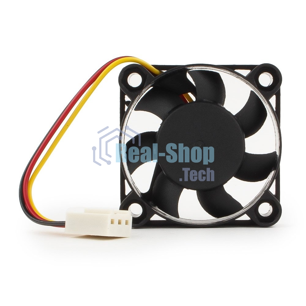 Вентилятор для корпуса Gembird D40BM-12A черный, 40 мм, 4000 об/мин, 30 дБ, 3 pin