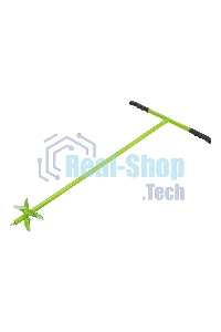 Бур лопастной со сменными ножами Сибртех, 1000 мм, диаметр 150 мм, 200 мм